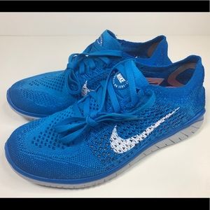 Nike Women’s Free RN 2018 Blue 942839-400 Sz 5.5